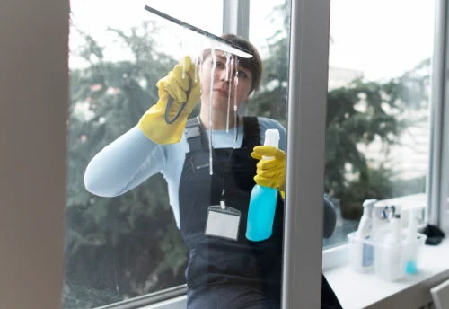 Nettoyage de vitres intérieures et extérieures à Deluz